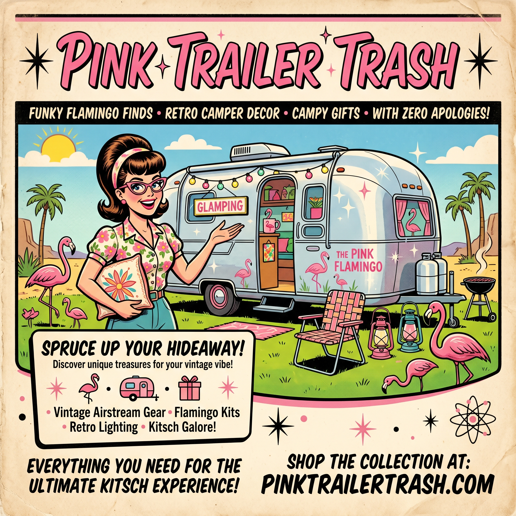 Shop Flamingo Vintage Airstream Products